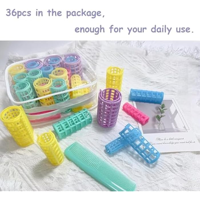 Curly Hair Rollers: Hygenic Masterpiece for Styling Hair in Style and Easy for Home Beauty - Generic - Image 5